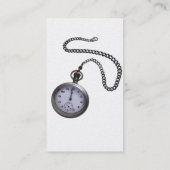 Pocket Watch-kaart Visitekaartje (Achterkant)