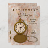 Pocket Watch Name Insert Kaart (Voorkant / Achterkant)