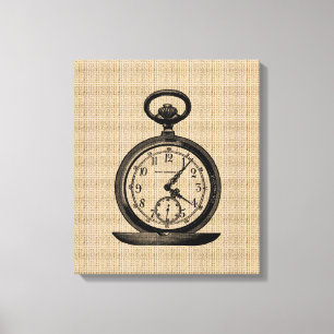 Pocket Watch op Canvas Afdruk