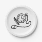  Pocket Watch Papieren Bordje (Voorkant)