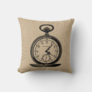  Pocket Watch Pillow Kussen