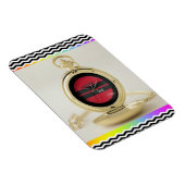 Pocket Watch Poker Time Refrigerator Magneet (Rechterzijde)