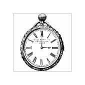 Pocket Watch Rubberstempel (Afrduk)