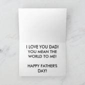 Pocket Watch Vaderdag Kaart (grote druk) (Binnen)