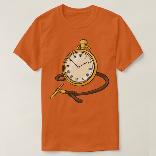 Pocket Watch Watts 2 Pocketwatch T-shirt (Design voorkant)