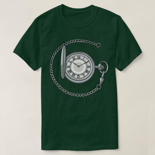 Pocket Watch Watts Pocketwatch T-shirt (Design voorkant)