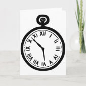 Pocket Watch Wenskaarten Kaart (Voorkant)
