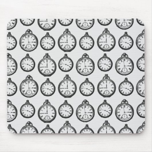  Pocket Watches-patroon Muismat (Voorkant)