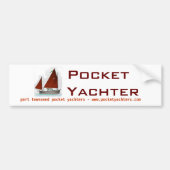Pocket Yachters bumper sticker (Voorkant)