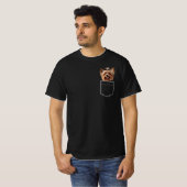 Pocket Yorkie T-shirt (Voorkant volledig)