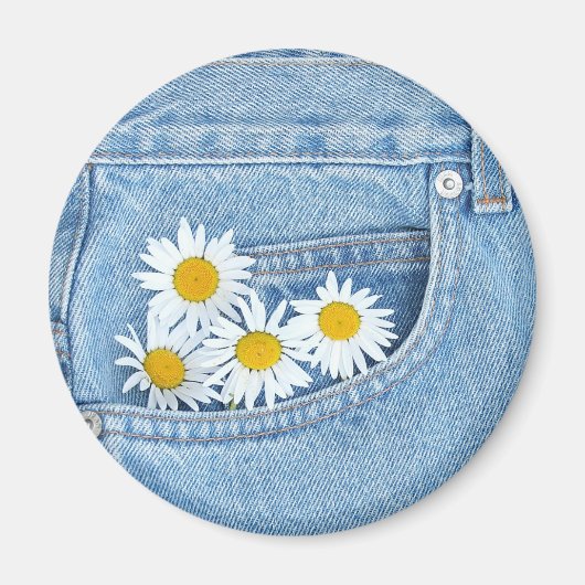 Pocketful of daisies magneet (Voorkant)