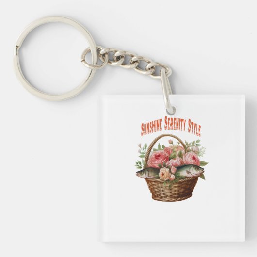 🌸 Pocketful of Summer Bliss 🐠 Sleutelhanger (voorkant)