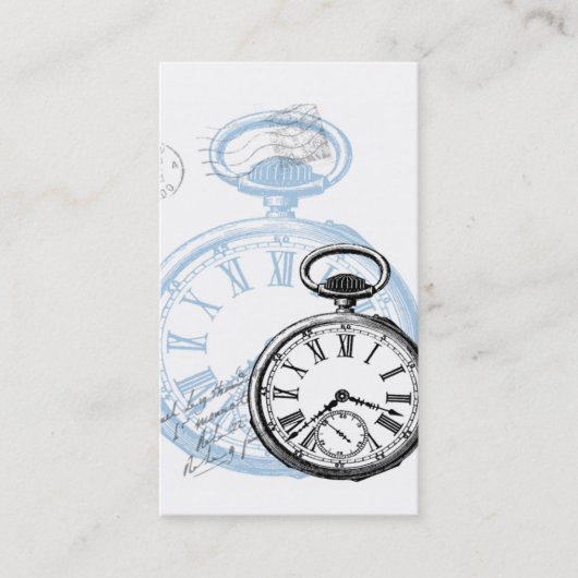 Pocketwatch Visitekaartjes (Voorkant)