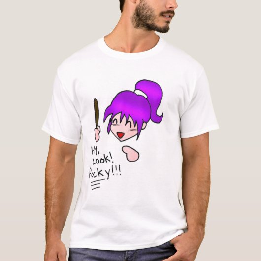 Pocky Girl T-shirt (Voorkant)