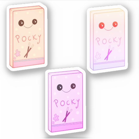 Pocky Sticker (Voorkant)