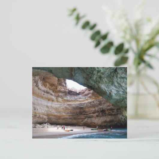 Poço Partido Faro Coastal scene Briefkaart (Staand voorkant)