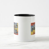 Pocono-bergen - grote letterscènes mok (Midden)