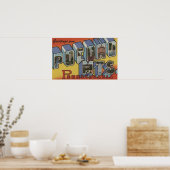 Pocono-bergen - grote letterscènes poster (Keuken)