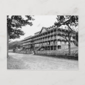 Pocono House Poconos Pa. Briefkaart (Voorkant)