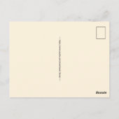 Pocono Mountains Antiek Briefkaart (Achterkant)