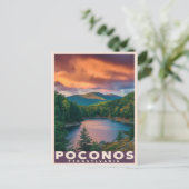 Pocono Mountains Pennsylvania Briefkaart (Staand voorkant)