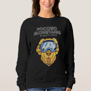 Pocono Mountains Pennsylvania - Grappige Hond Ski Trui