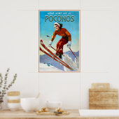 Pocono Mountains Pennsylvania Marilyn Monroe Poster (Keuken)