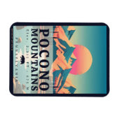 Pocono Mountains Pennsylvania  Souvenirs Magneet (Horizontaal)