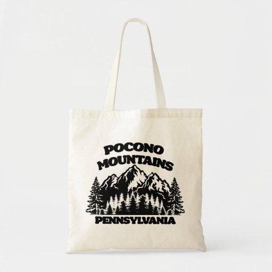 Pocono Mountains Pennsylvania Tote Bag (Voorkant)