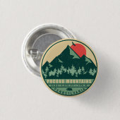 Pocono Mountains Pennsylvania Wandelzonsondergang Ronde Button 3,2 Cm (Voorkant /achterkant)