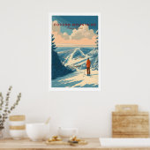 Pocono Mountains Ski Print 1 (Keuken)