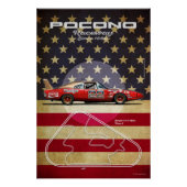 Pocono Raceway Perfect Poster (Voorkant)