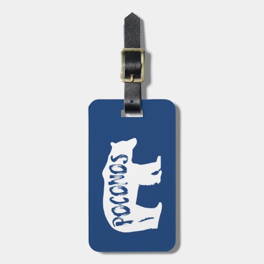 Poconos Beer Bagagelabel (Voorkant verticaal)