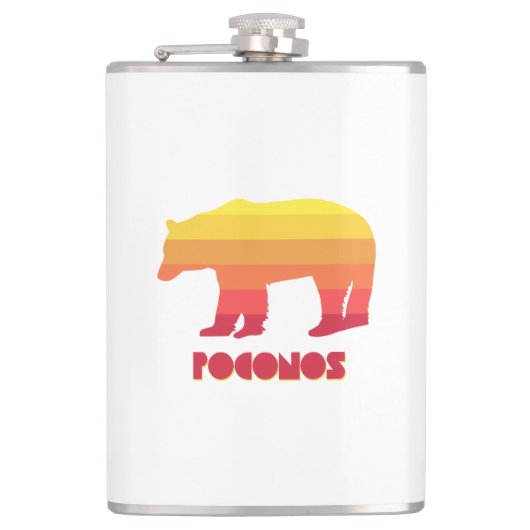 Poconos Beer Heupfles (Voorkant)
