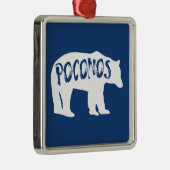 Poconos Beer Metalen Ornament (Rechts)