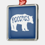 Poconos Beer Metalen Ornament (Links)