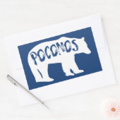 Poconos Beer Rechthoekige Sticker (Envelop)