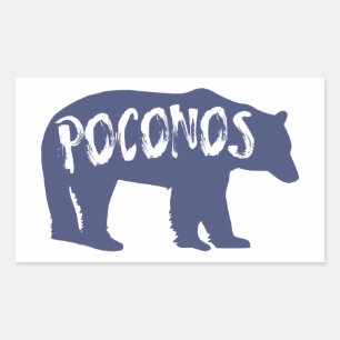 Poconos Beer Rechthoekige Sticker