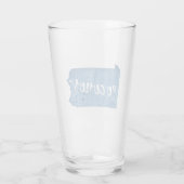 Poconos, Pennsylvania Wood Grain Glas (Achterkant)