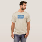 Poconos, Pennsylvania Wood Grain T-shirt (Voorkant volledig)