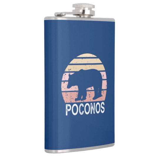 Poconos Retro-Beer Heupfles (Rechts)