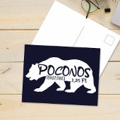 Poconos Retro Pennsylvania Mountains Beer Briefkaart