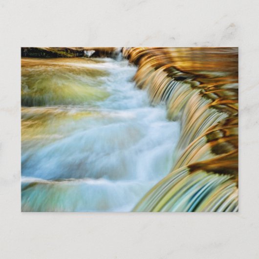 Poconos Waterfall Briefkaart (Voorkant)