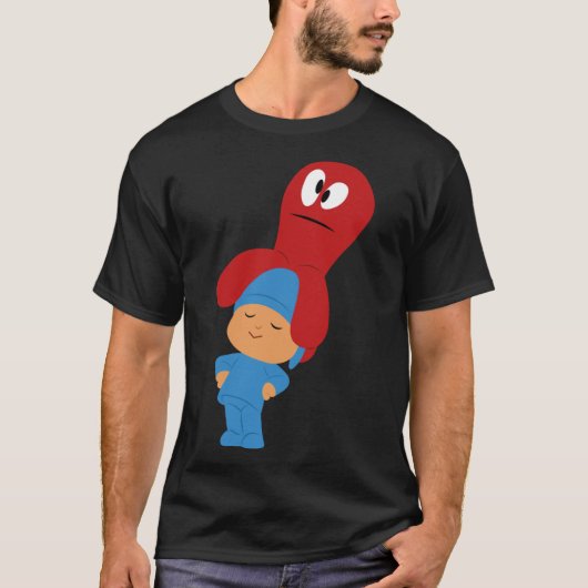 pocoyo heeft de kop Classic T-Shirt ingehaald (Voorkant)