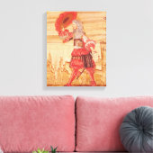 Pocquelin in de rol van Mascarille Canvas Afdruk (Insitu (Woonkamer))