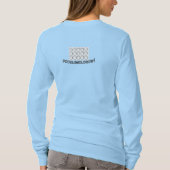 Poculumologist dames lange mouw t-shirt (Achterkant)
