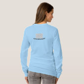 Poculumologist dames lange mouw t-shirt (Achterkant volledig)