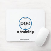 pod-e-training voor het logo-toetsenbord muismat (Met muis)