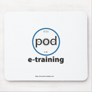 pod-e-training voor het logo-toetsenbord muismat