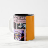 POD STUFF KOFFIE MOK! TWEEKLEURIGE KOFFIEMOK (Voorkant links)